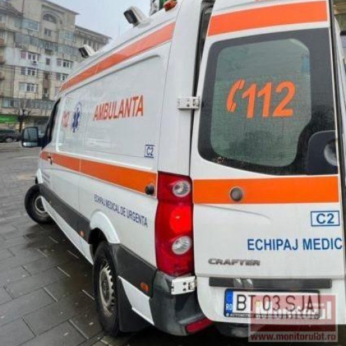 Accident de muncă în Botoșani: Un angajat grav rănit