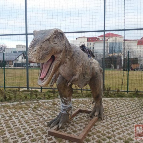 Dinozauri animatronici vin la Botoșani