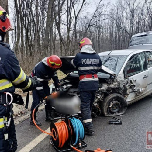 Accident rutier în pădurea de lângă Flămânzi