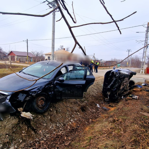 Accident rutier în Dumbravita