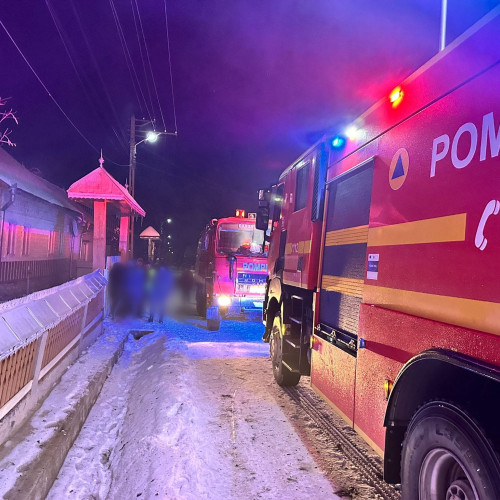 Incidente cu incendii în localitățile Dracsani și Flamanzi