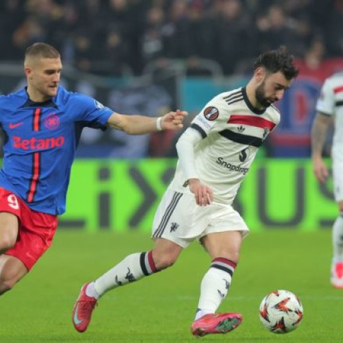 FCSB pierde meciul cu Manchester United în Europa League