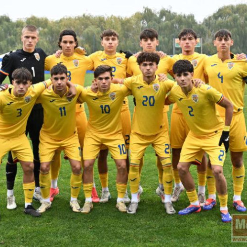 Alin Ciobanu, titular în meciul Echipei Naționale U17 a României