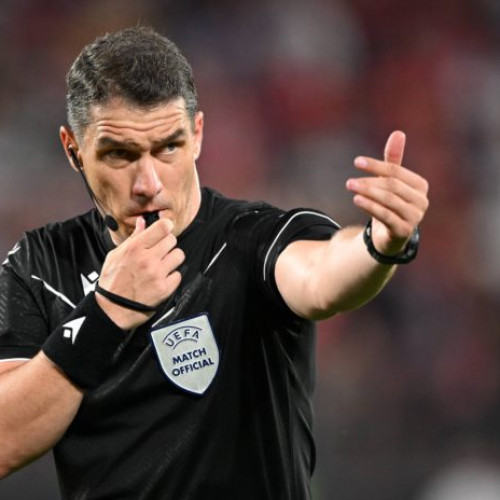 Istvan Kovacs va arbitra meciul Inter - Arsenal din Champions League