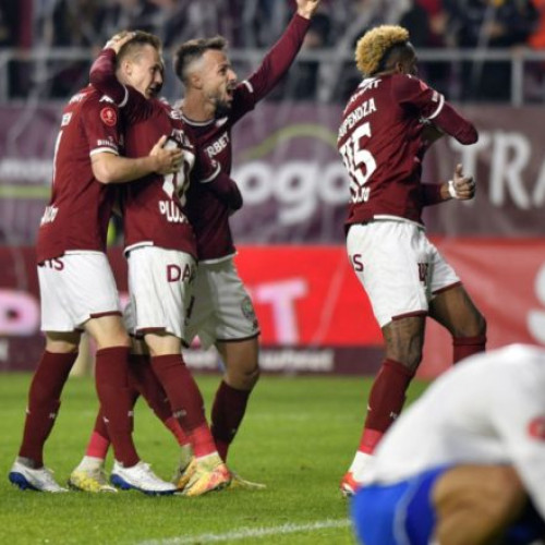 Rapid București învinge Farul Constanța cu 5-0