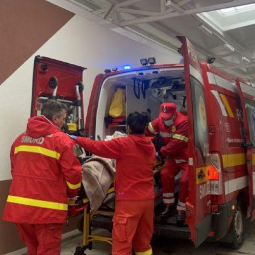 Tânăr angajat la Penitenciar, rănit într-un accident rutier