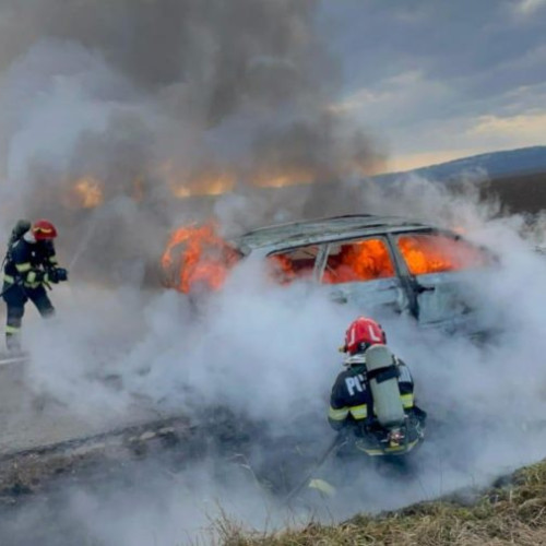 Incendiu de automobile în Dragalina și Dorohoi