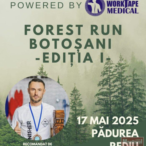 Organizatorii Forest Run anunță prima ediție de trail run din Botoșani