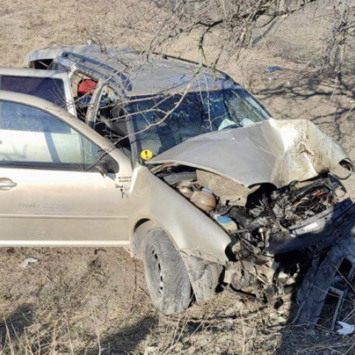 Accident grav în județ – trei persoane transportate la spital