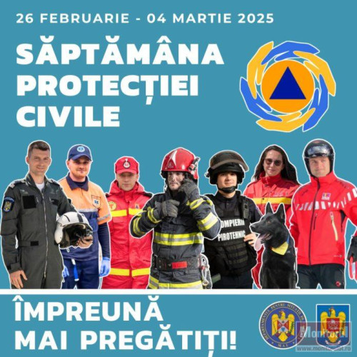 Ziua Protecției Civile sărbătorită prin activități educative în Botoșani