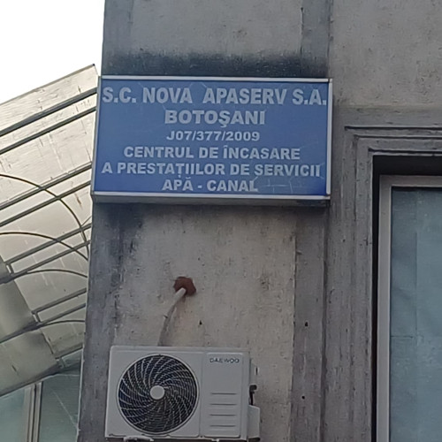 Nova Apaserv reamintește clienților despre obligațiile contractuale