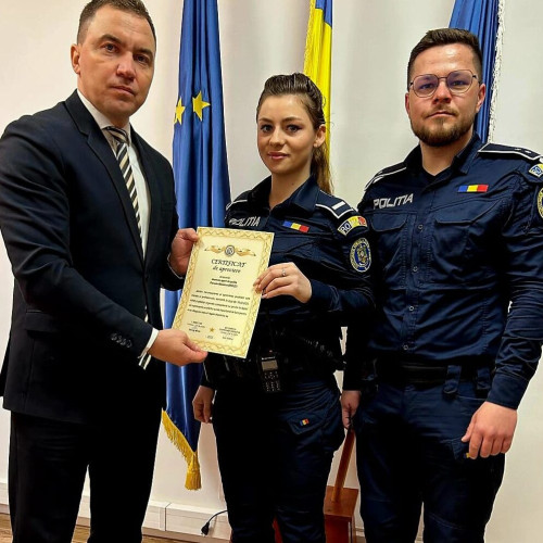 Doi polițiști din Botoșani, apreciați pentru integritate