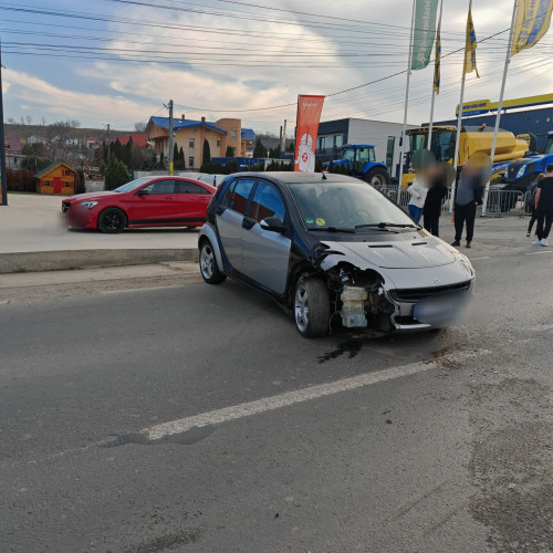 Accident rutier în Hudum, fără răniți