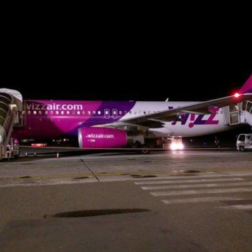 Airbus Wizz Air a survolat Botoșani după o aterizare anulată