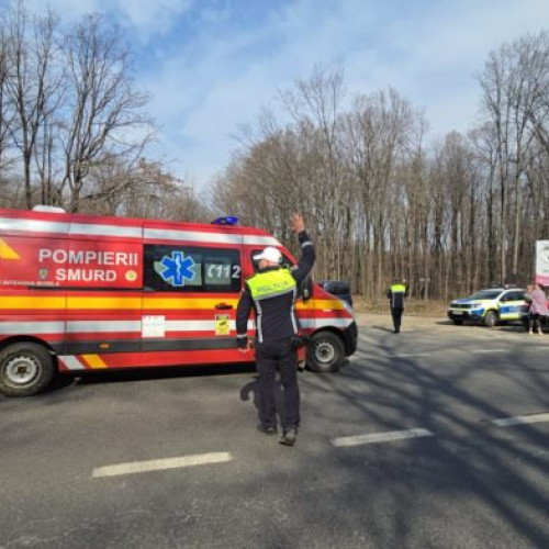 Accident rutier grav în pădurea de la Baisa