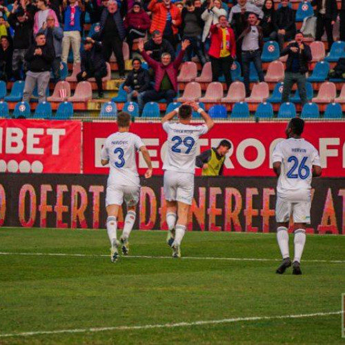 FC Botoșani câștigă cu 1-0 meciul împotriva Unirii Slobozia