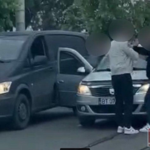 Conflict rutier violent în Iași