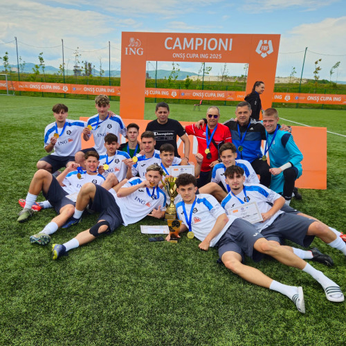 Liceul cu Program Sportiv Botoșani câștigă Cupa ING la fotbal