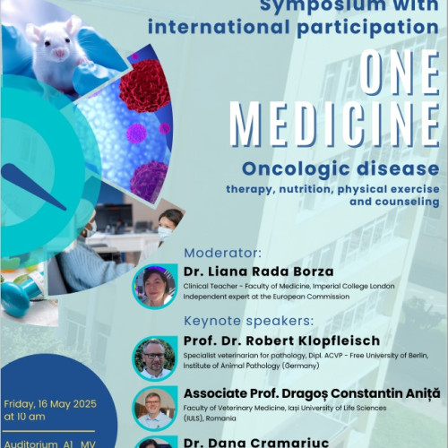 Simpozionul internațional ONE MEDICINE la Universitatea de Științele Vieții din Iași