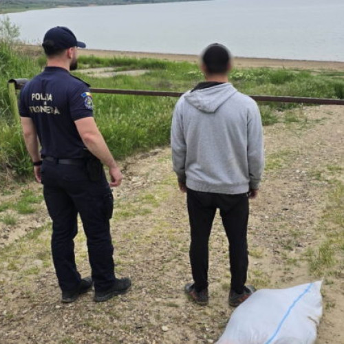 Pescuit ilegal descoperit de polițiștii de frontieră pe râul Prut