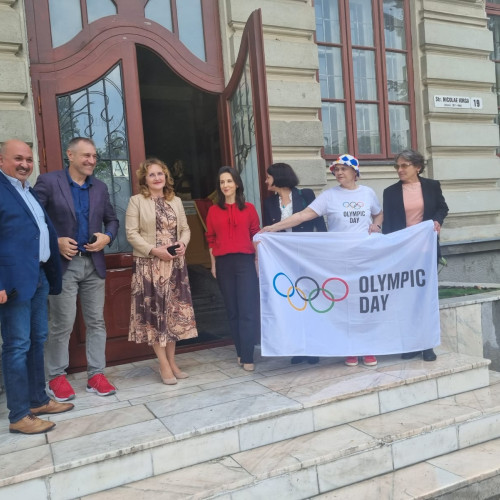 Andreea Răducan, mare campioană olimpică, a fost prezentă la Botoșani