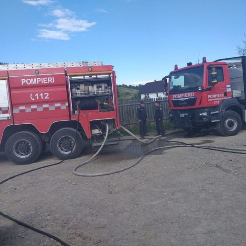 Incendiu la Școala Gimnazială Nr. 1 din Lunca, Botoșani