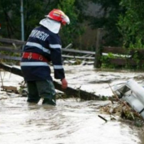 Cod portocaliu de ploi pentru județul Botoșani