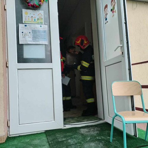 Panicã la o grădiniță din Botoșani din cauza unui incendiu