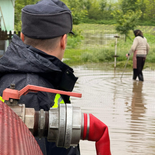 Inundațiile devastatoare afectează județul Botoșani