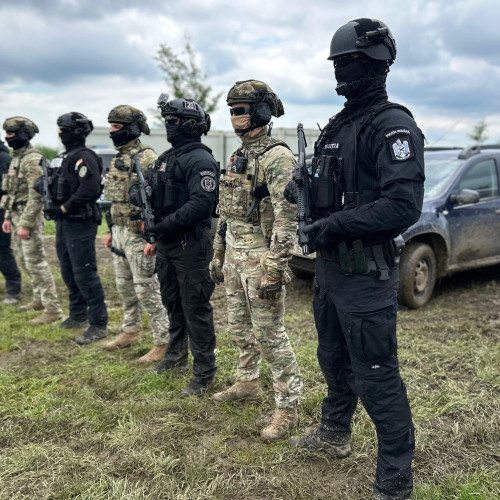 Exercițiu internațional cu militari din România, Moldova și Spania în Botoșani