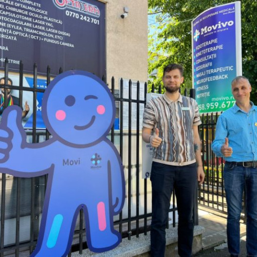 Movivo, centrul de recuperare medicală din Botoșani, marchează o nouă etapă după nouă ani de activitate, trecând printr-o transformare majoră și schimbându-și numele, potrivit monitorulbt.ro. ”Movivo înseamnă mișcare, viață, transmite energie, și evoluție. Noul slogan este 'Evoluție în mișcare', explica Mihai Venedict, fondatorul centrului”, potrivit sursei menționate.