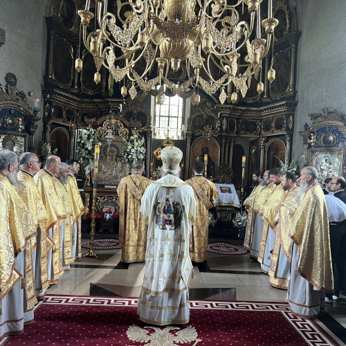 mitropolitul moldovei și bucovinei, teofan, a oficiat o slujbă la botosani