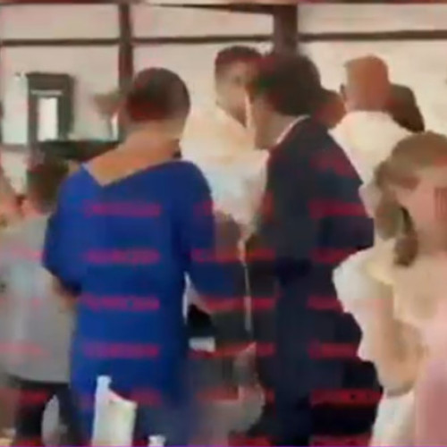 Video Președintele Nicușor Dan, surprins la o nuntă lângă București, în weekendul prelungit de Sfânta Maria