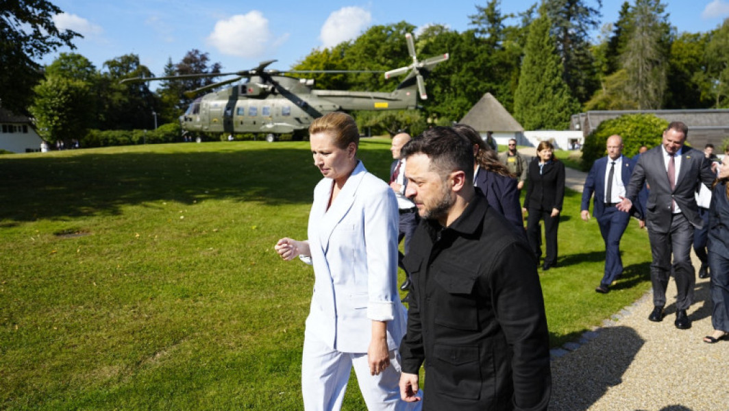 Zelenski ajunge în Danemarca pentru discuții cu liderii nordici și baltici