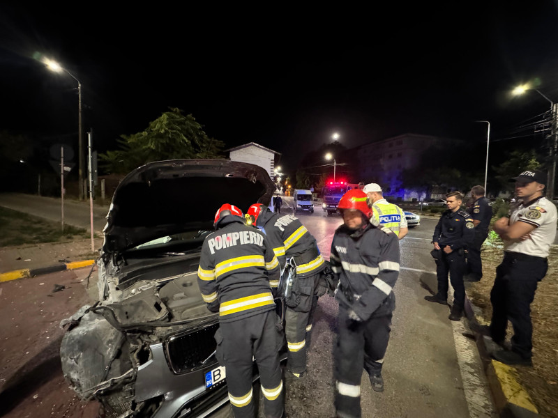 Accident rutier pe strada Octav Onicescu din Botoșani, fără victime