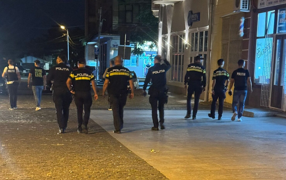 Polițiștii botoșăneni au efectuat o acțiune de amploare în Botoșani, cu efective sporite și cooperare între structuri