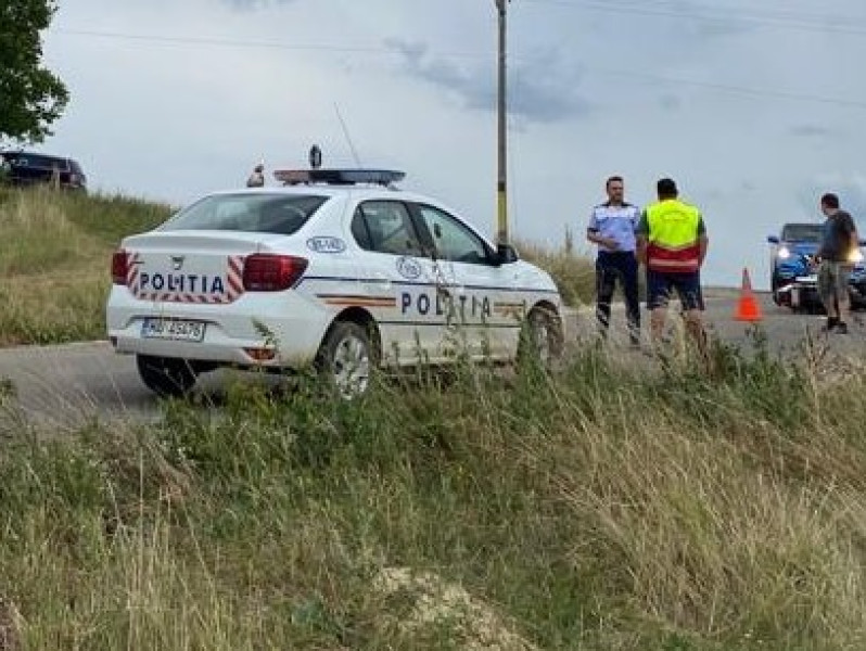 Accident cu două autoturisme în Suceava, provocat de un șofer din Botoșani