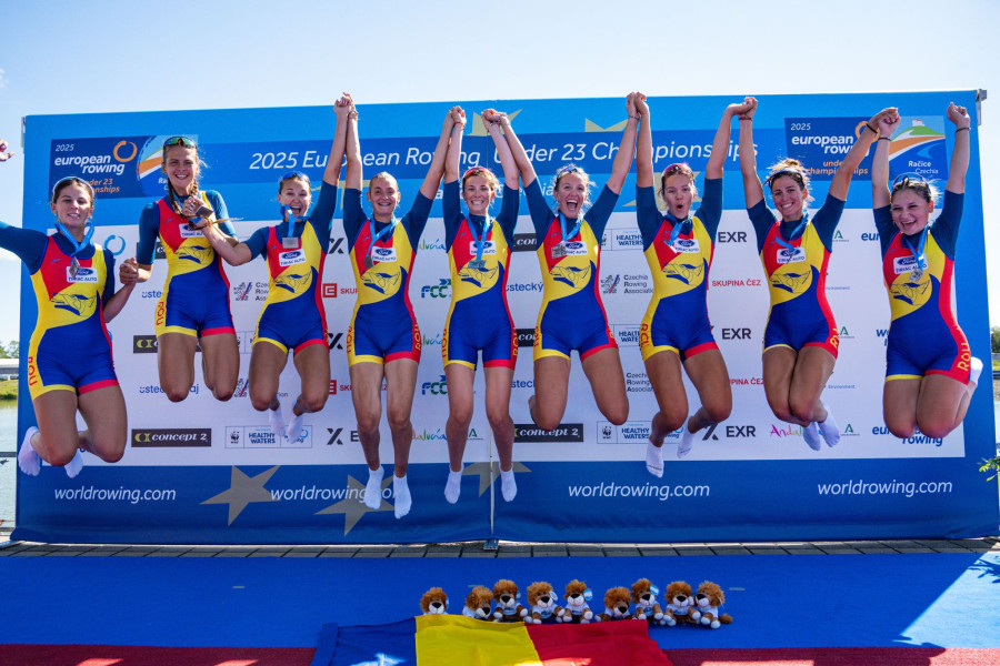 Doi canotorițe din Botoșani devin vicecampioane europene U23