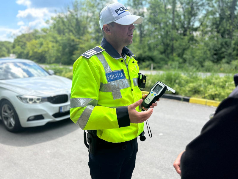 Bărbat din Botoșani prins conducând cu alcoolemie de 3,11 la Ștefănești
