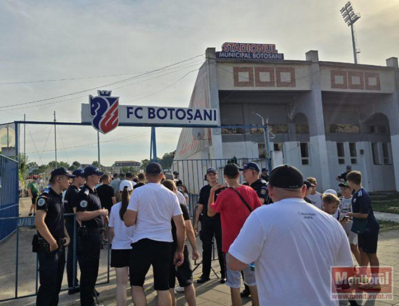 F.C. Botoșani întâlnește FCSB într-un meci cu măsuri stricte de securitate