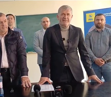 Valeriu Iftime va rămâne președinte interimar al PNL Botoșani pe termen nedefinit