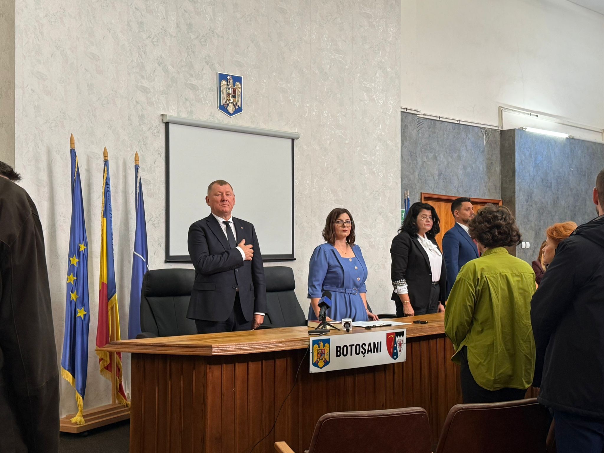 Dan Nechifor absent de la învestirea noii prefecte de la Botoșani