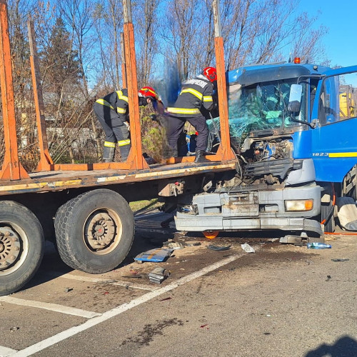 Bărbat rănit într-un accident pe DN2 în comuna Bunești din Suceava