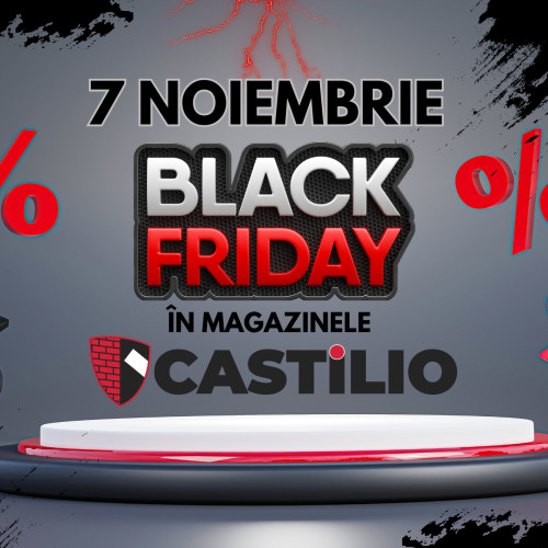 Black Friday Castilio: reduceri semnificative pentru renovarea locuinței pe 7 noiembrie
